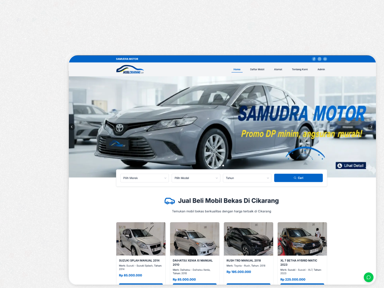 Mobil Cikarang - Product Catalog thumbnail